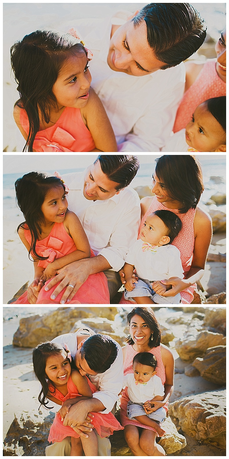 OC family beach session. Playful, natural and true lifestyle family photographer.